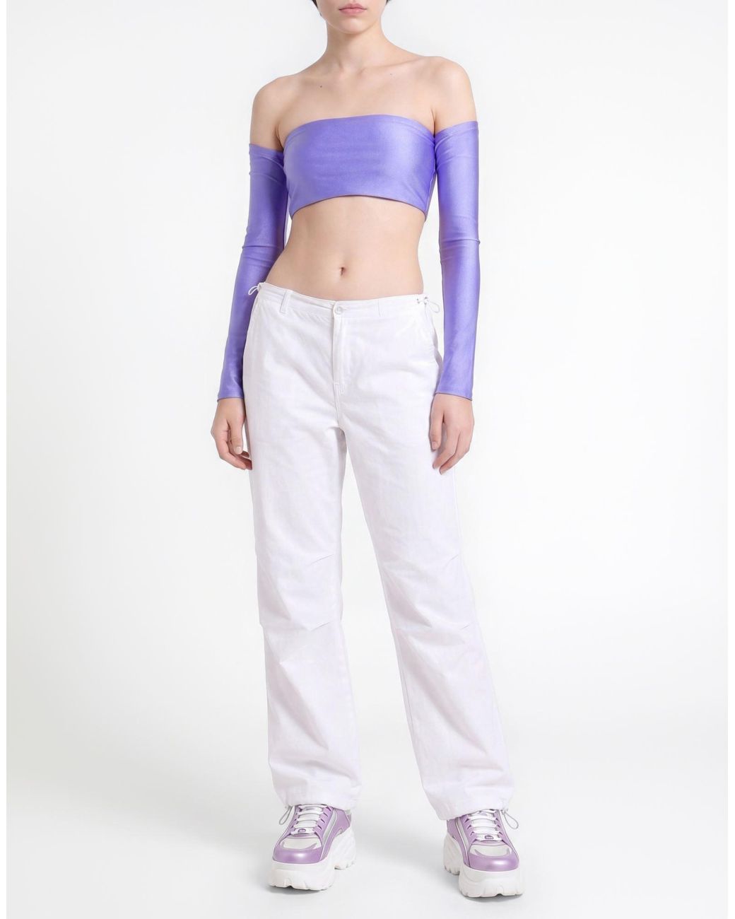 ANDAMANE Purple Top Polyamide, Elastane