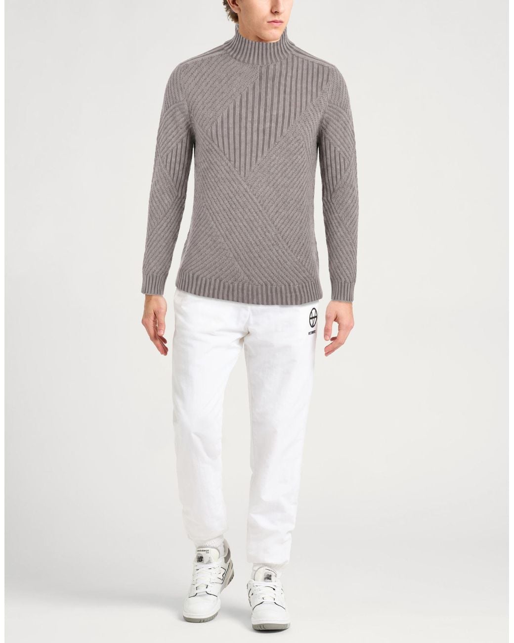 Dondup Rollkragenpullover in Gray für Herren