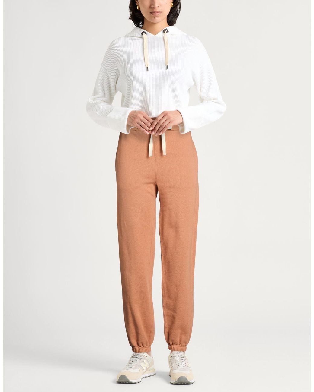 Jil Sander Natural Pants Cotton