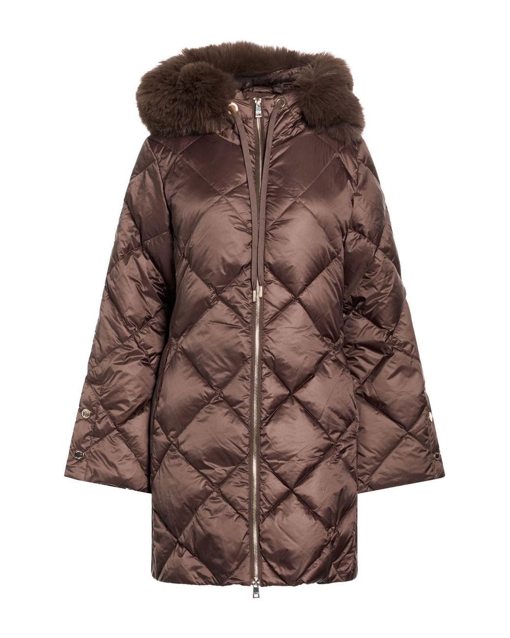 Oltre Brown Puffer Polyamide