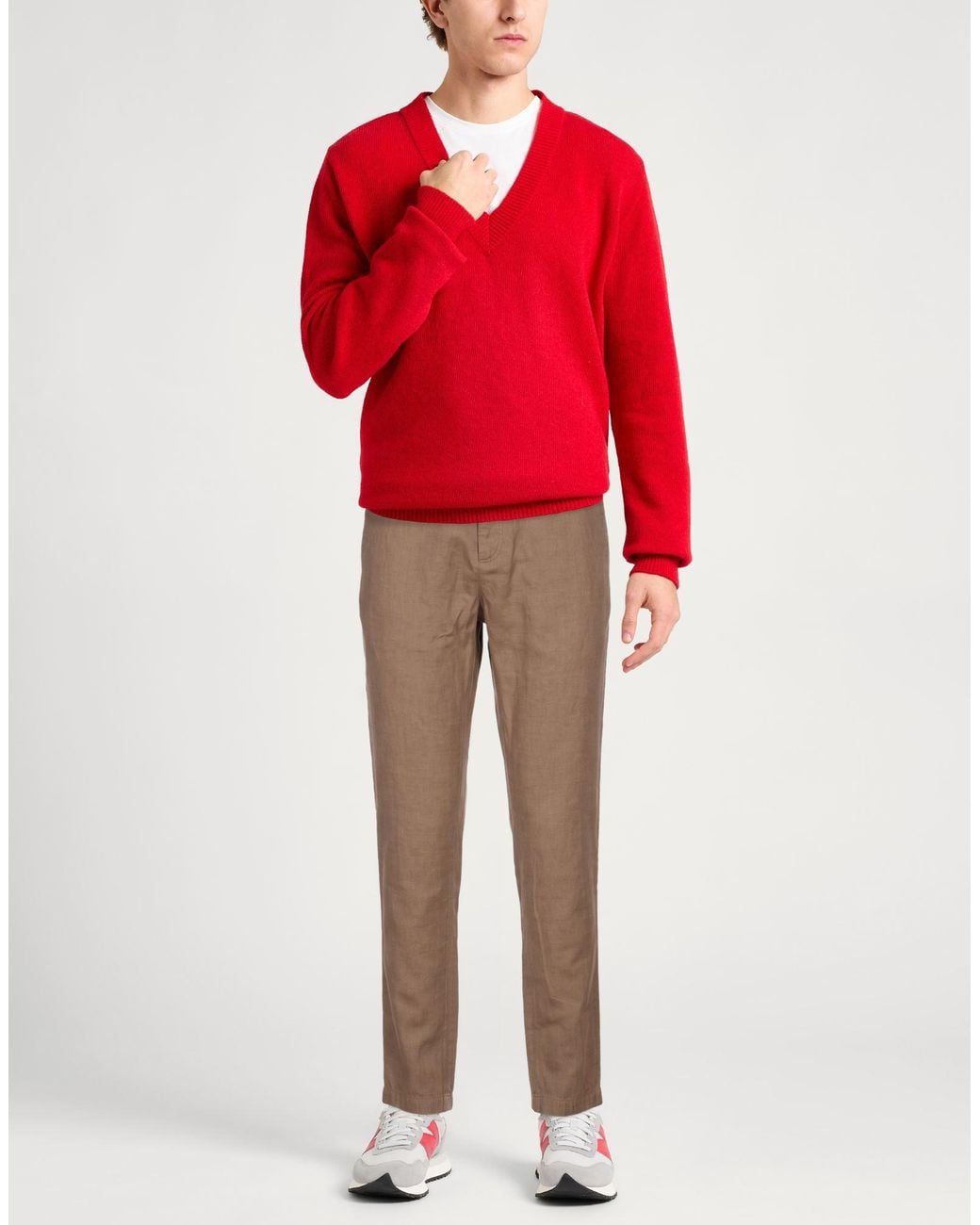 Department 5 Natural Pants Cotton, Polyester for men