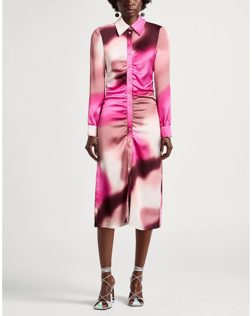 Baum und Pferdgarten Pink Midi Dress