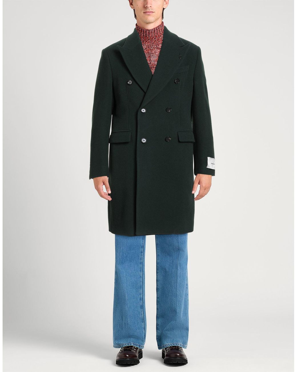 Paoloni Black Coats for men