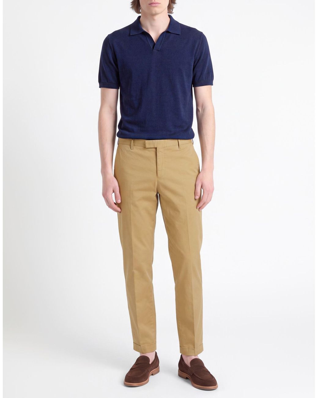 PT Torino Natural Pants Cotton, Elastane for men