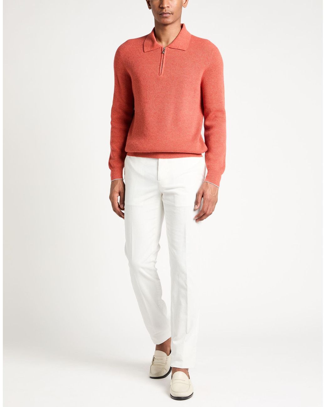 Pullover Brunello Cucinelli de hombre de color Red