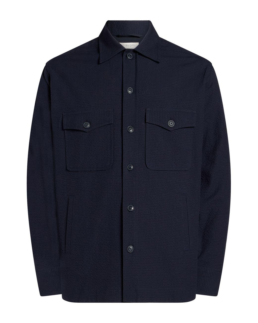 Tintoria Mattei 954 Blue Jacket Cotton, Elastane for men