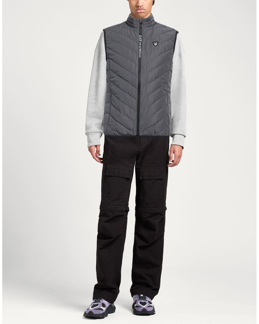 EA7 Gray Puffer for men