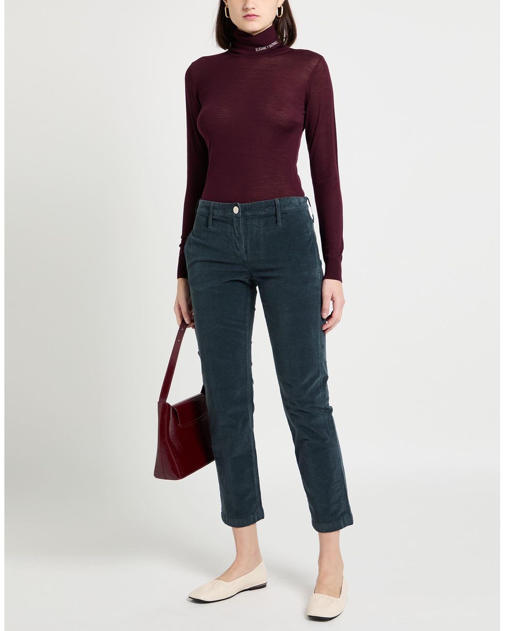 Jacob Cohen Blue Slate Pants Cotton, Elastane