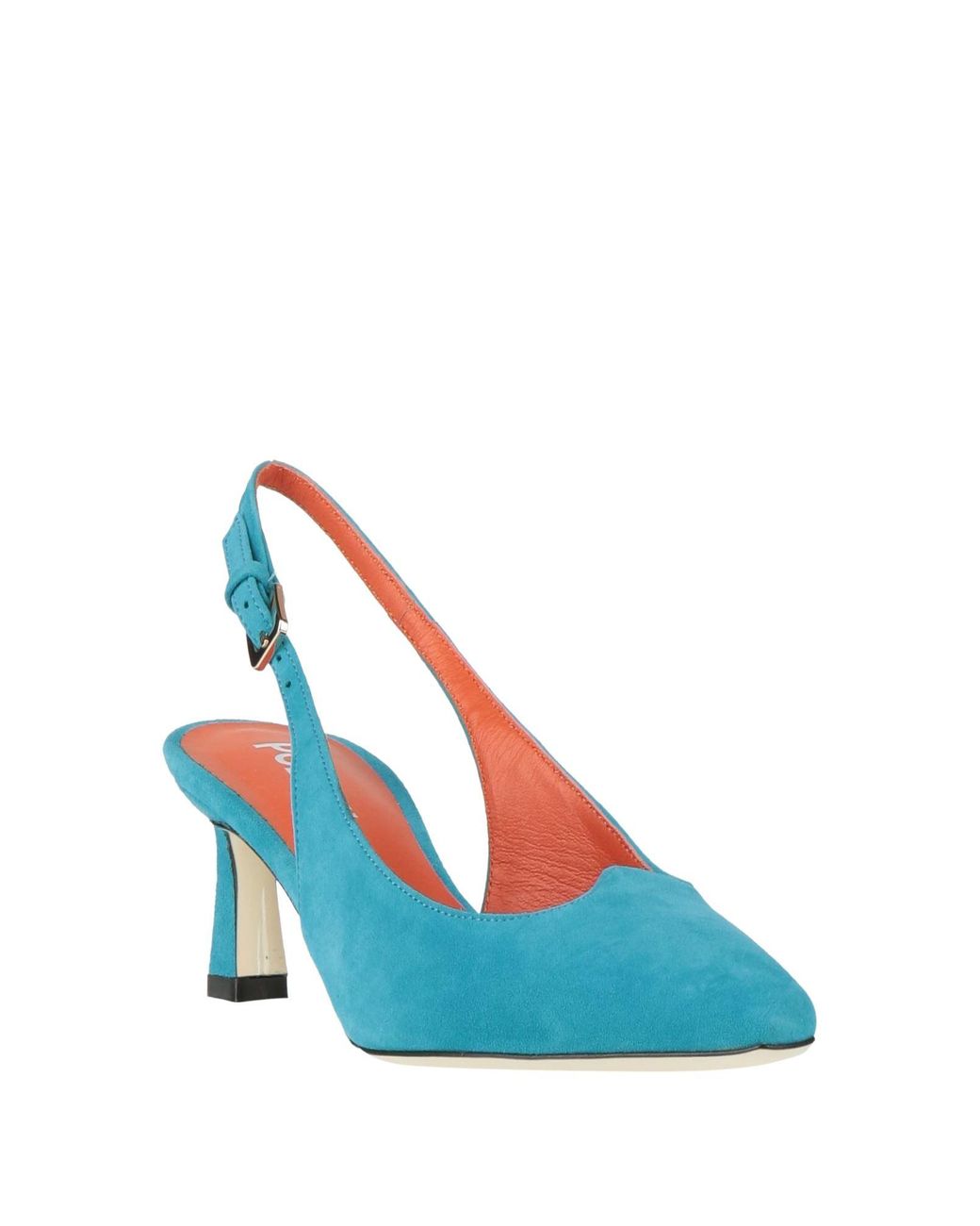Pollini Blue Pumps Leather