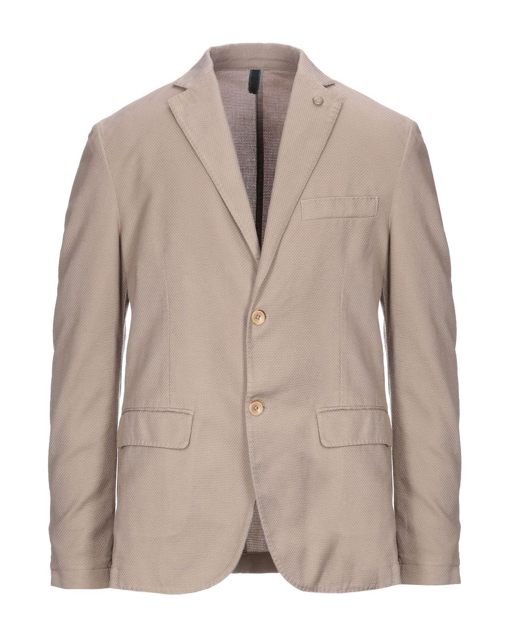 Harmont & Blaine Suit Jacket in Beige (Natural) for Men - Lyst