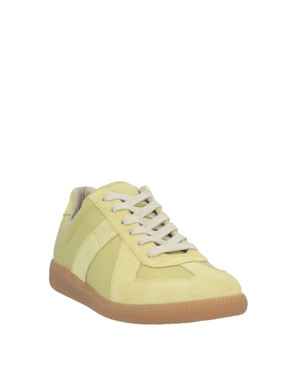 Maison Margiela Green Low-Top Sneakers