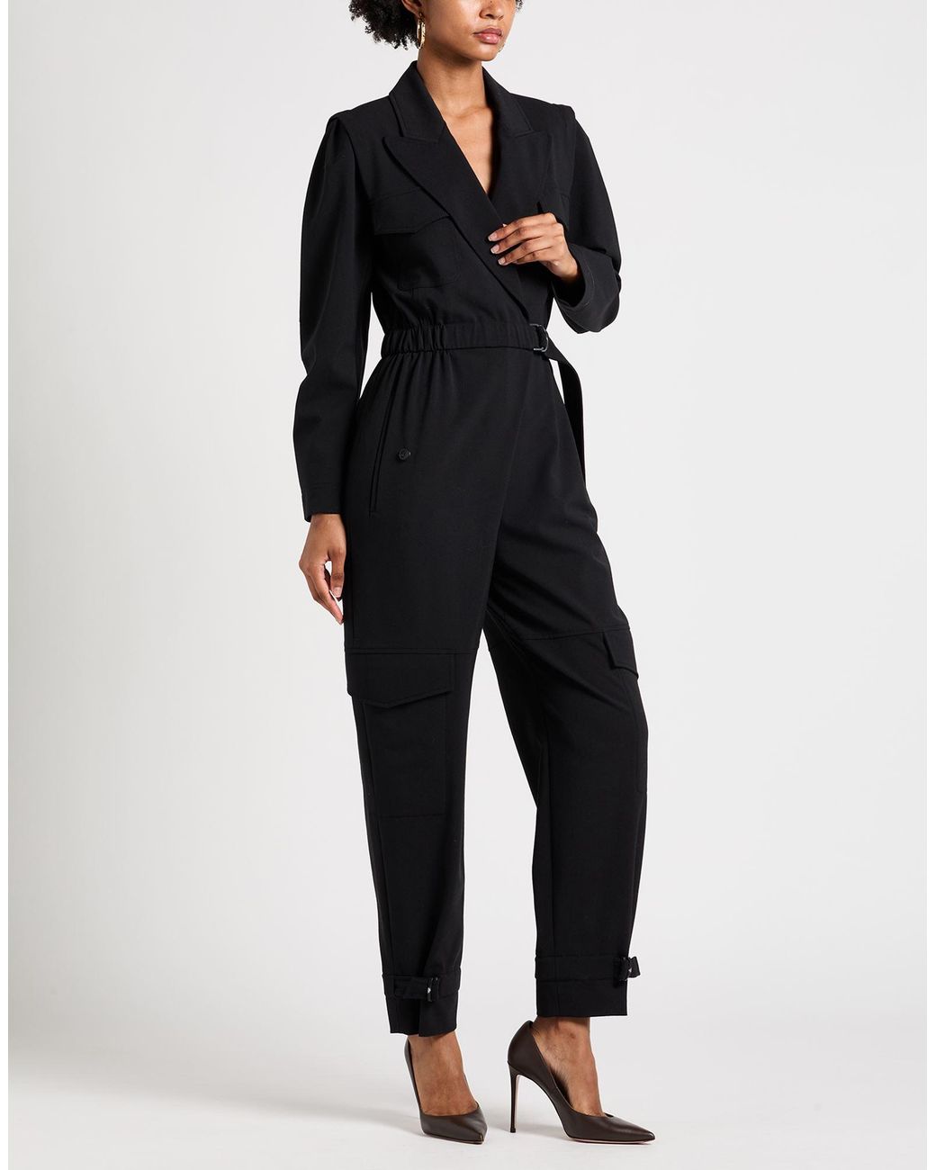 Mono Enterizo Alberta Ferretti de color Black