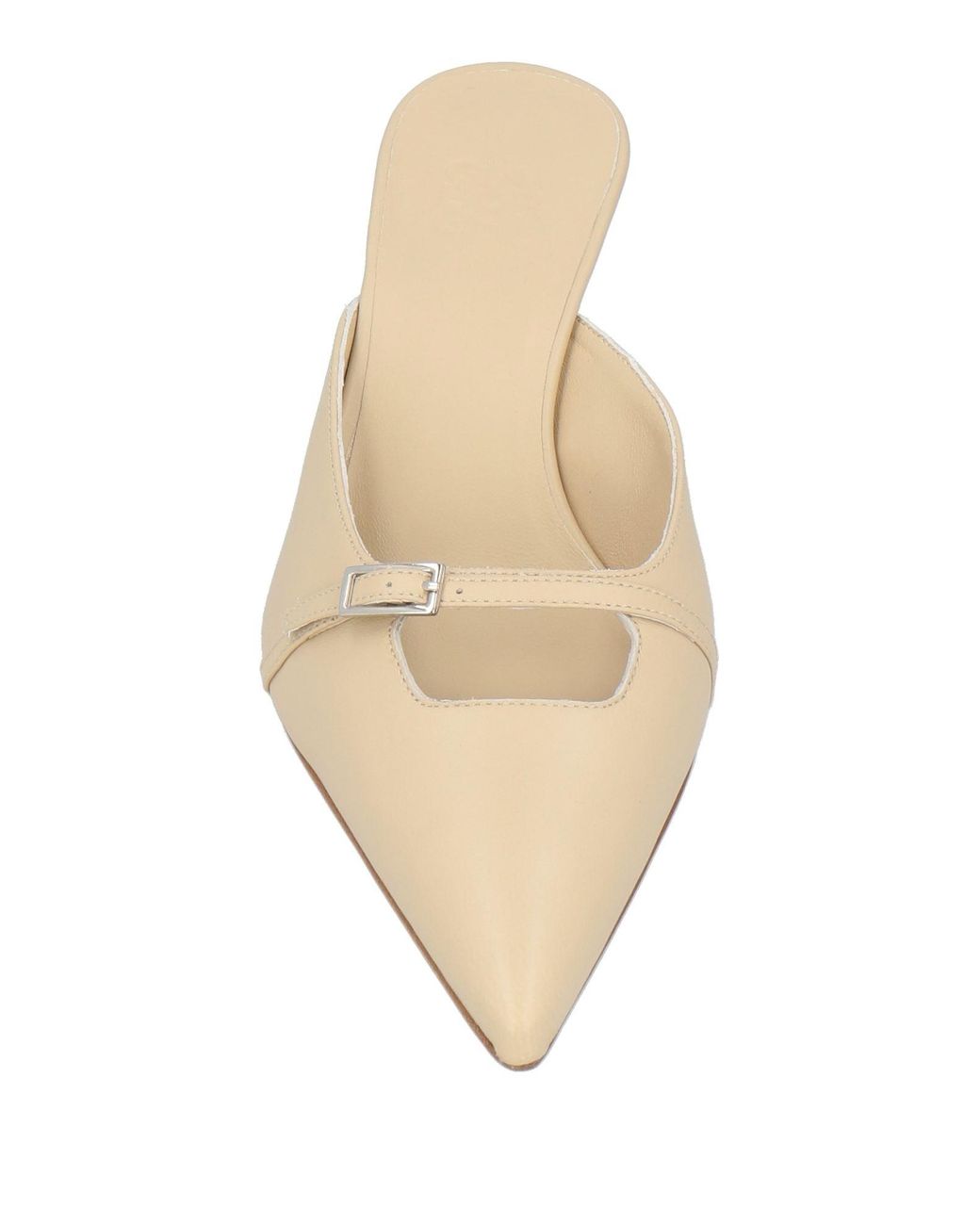 Gia Borghini Natural Mules & Clogs
