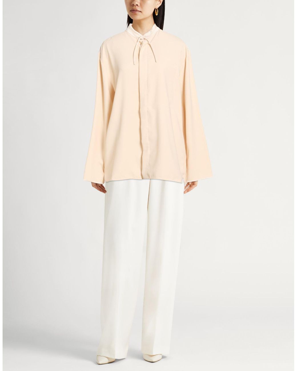 Roberto Collina Natural Shirt Polyester