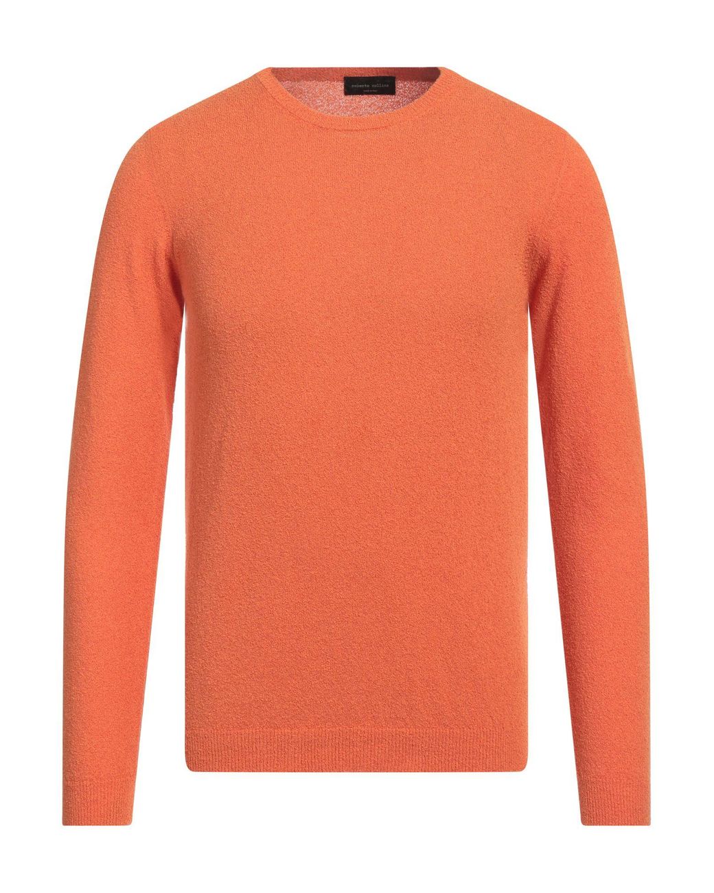 Roberto Collina Orange Jumper for men