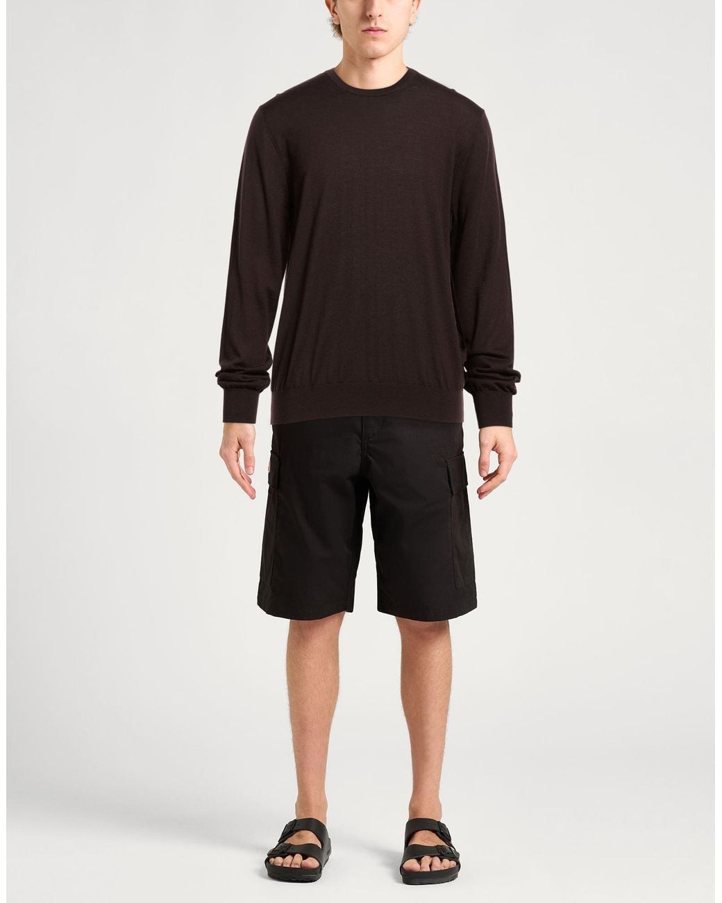 Mc2 Saint Barth Brown Jumper for men