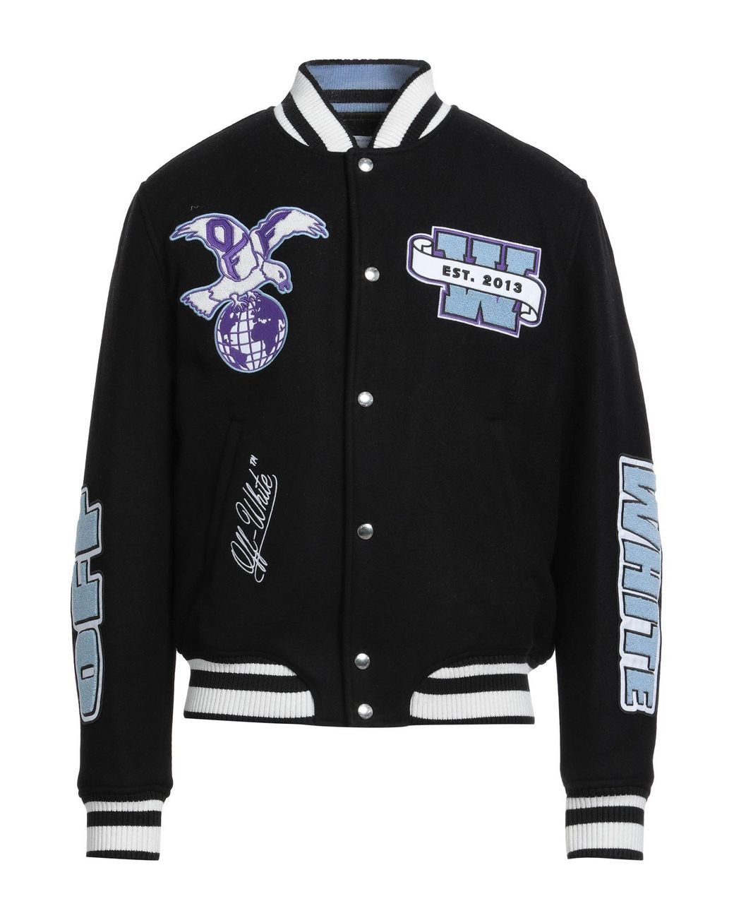 Off-White c/o Virgil Abloh Black Jacket for men