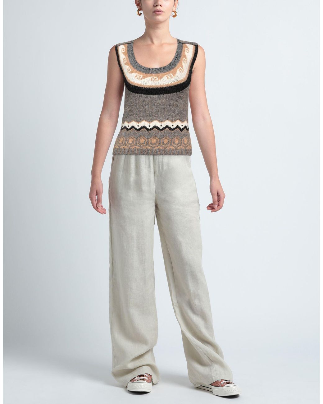 Roberto Cavalli Gray Jumper