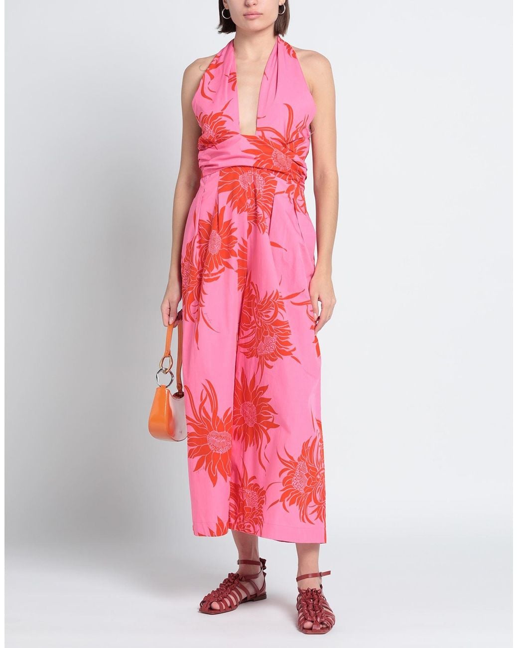 Pinko Pink Jumpsuit