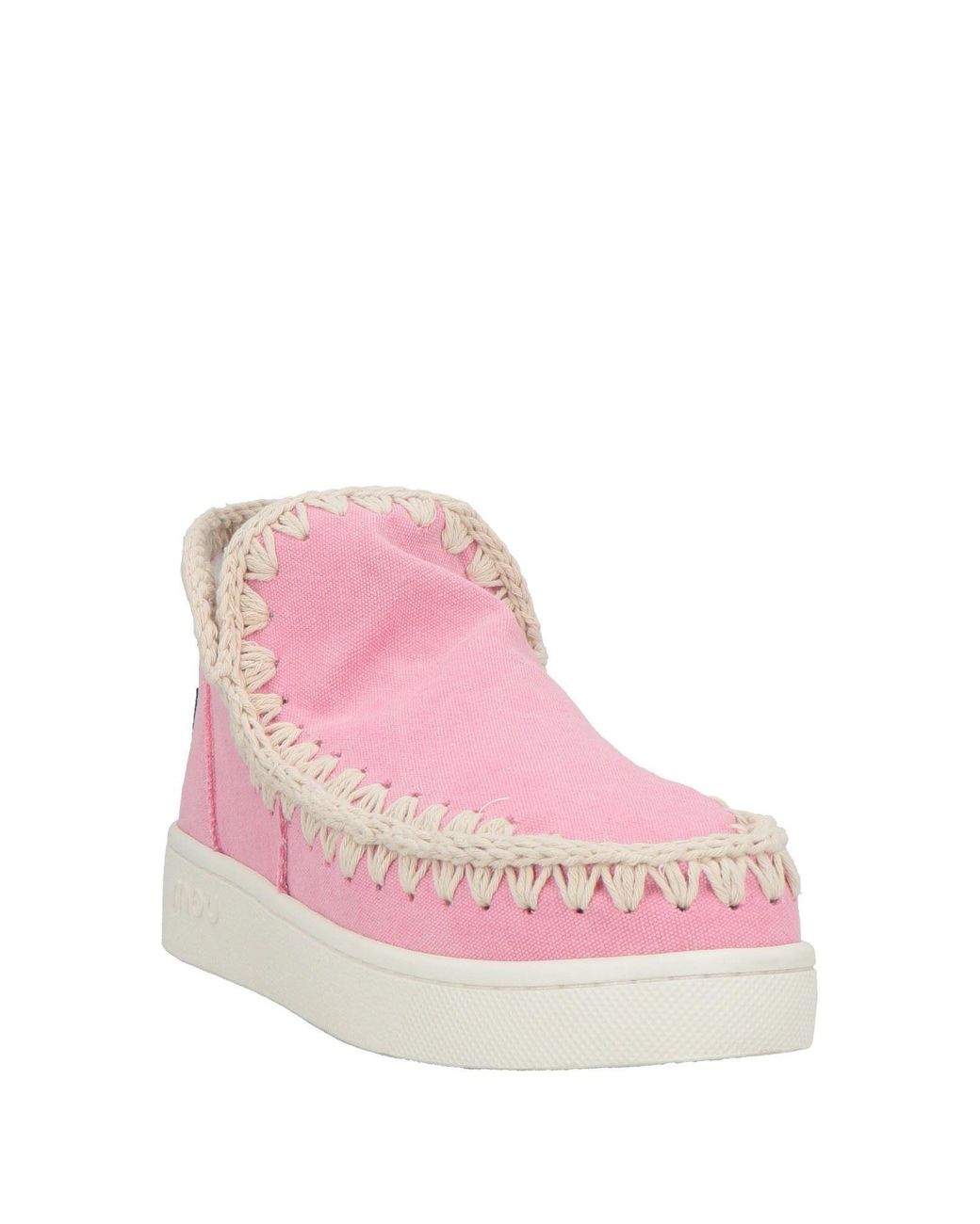 Mou Pink Ankle Boots