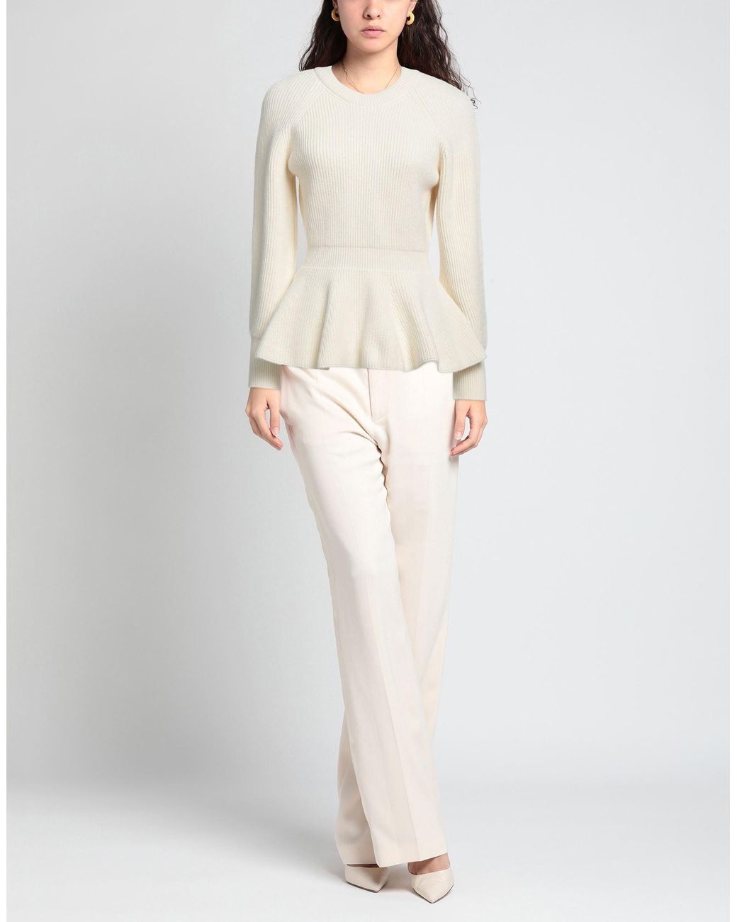 McQueen Natural Sweater Wool