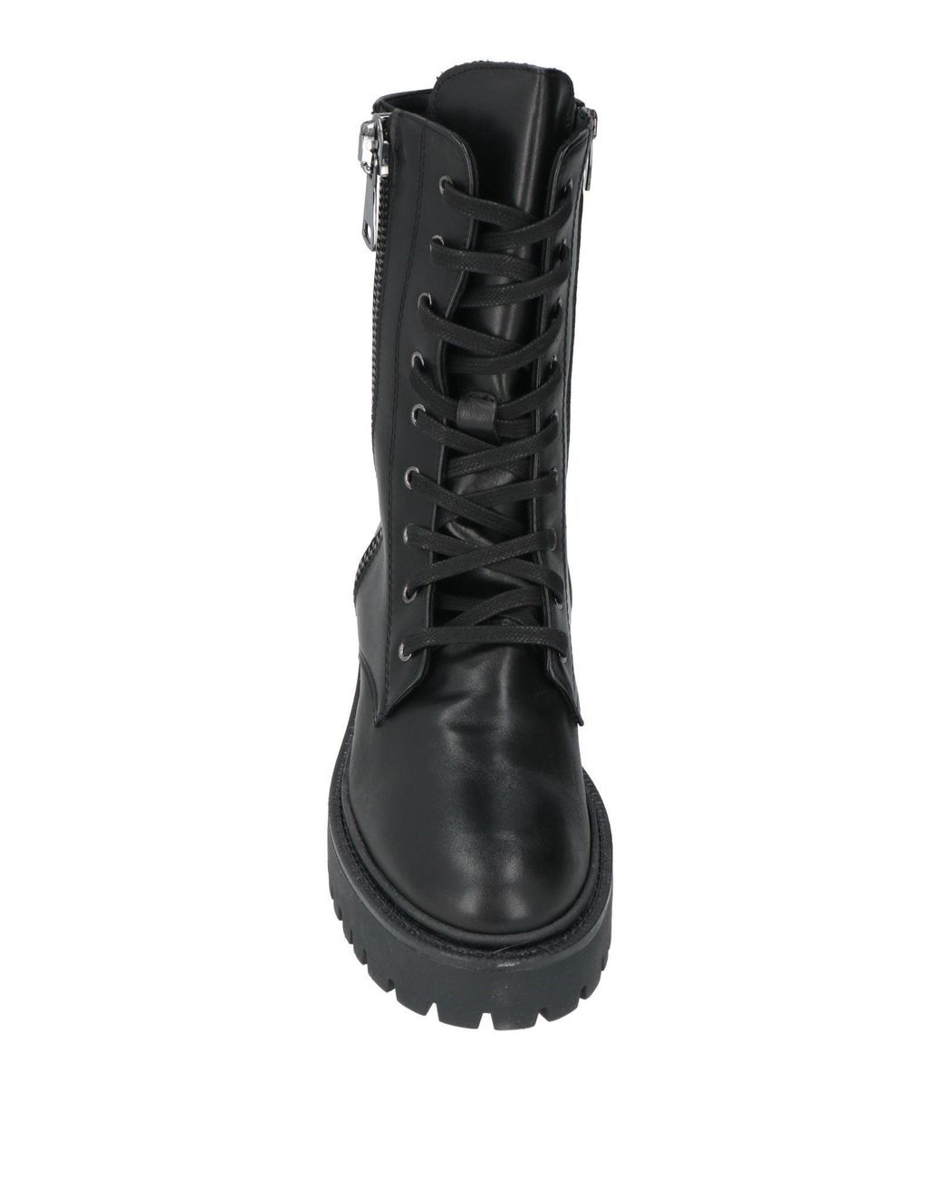 VSL Black Ankle Boots Leather