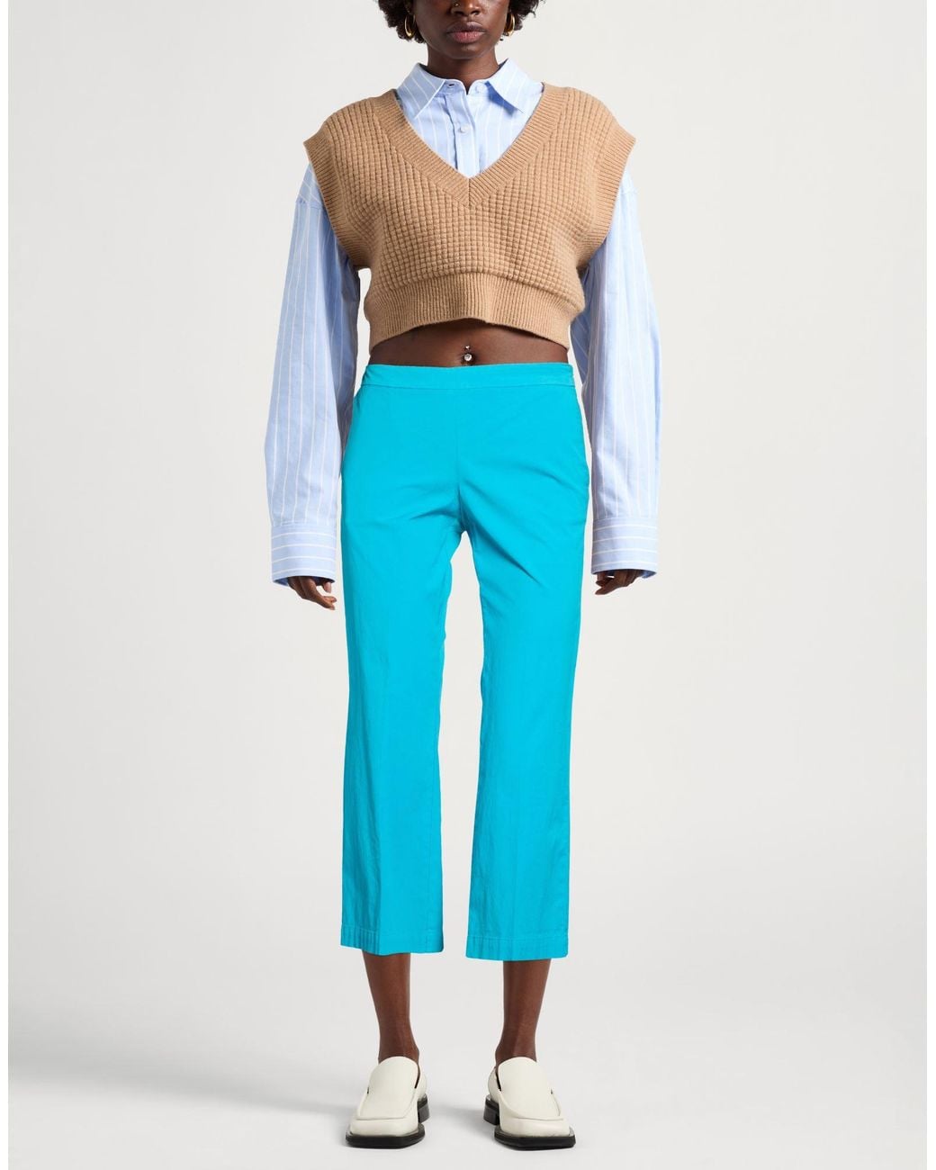 Maliparmi Blue Trouser