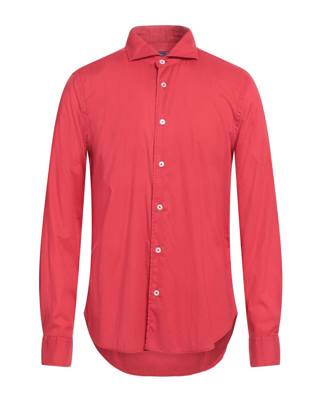 Fedeli Red Shirt for men