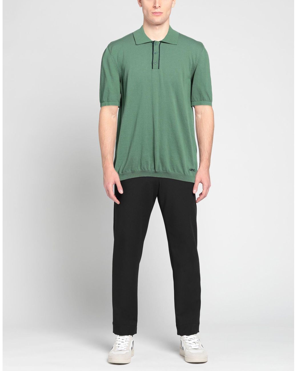Pullover A.P.C. de hombre de color Green