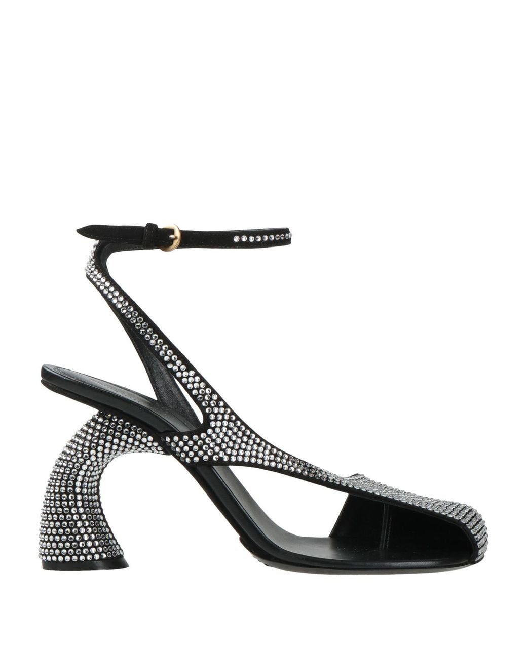 Dries Van Noten Black Sandale