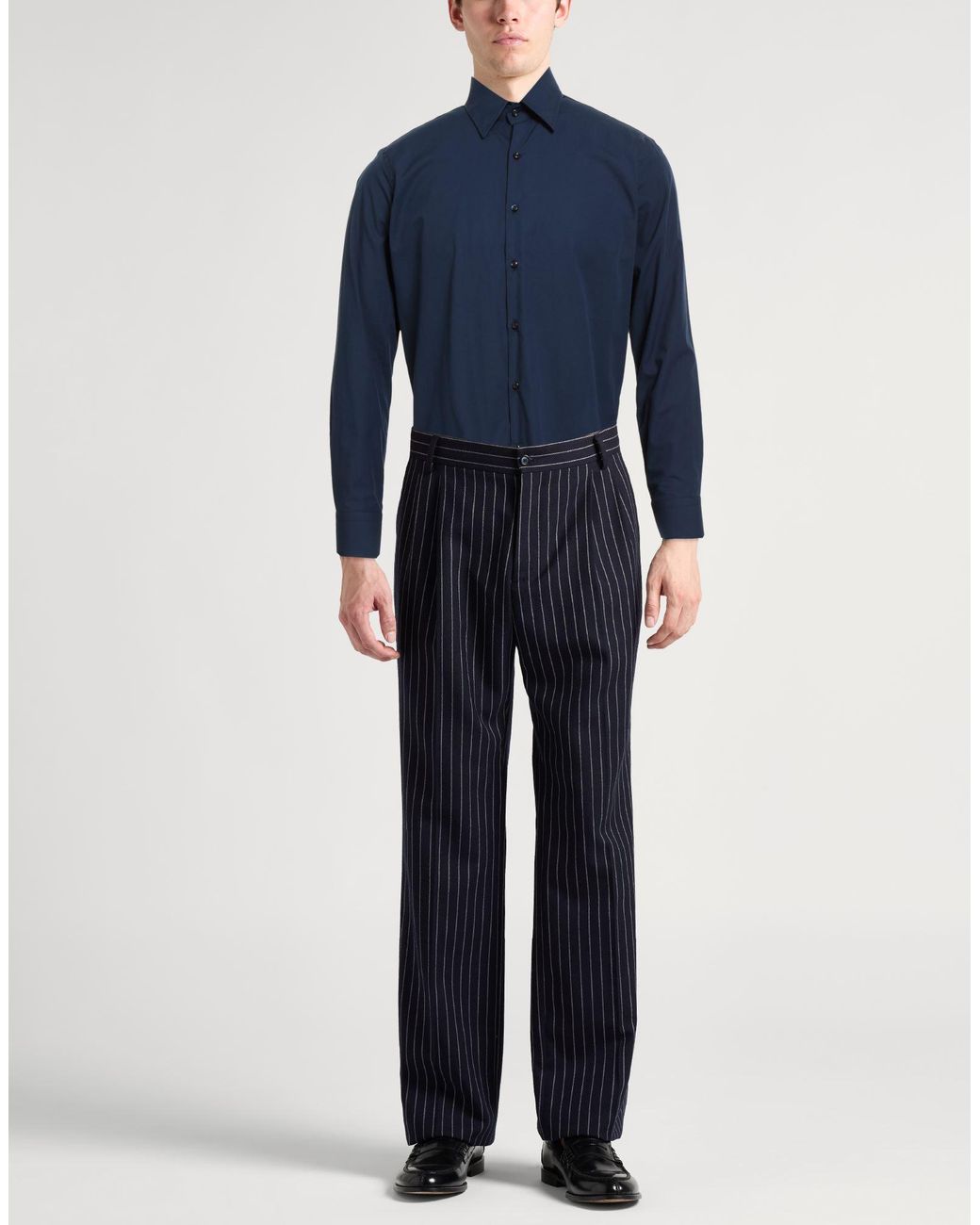 Bagutta Blue Shirt Cotton, Elastane for men