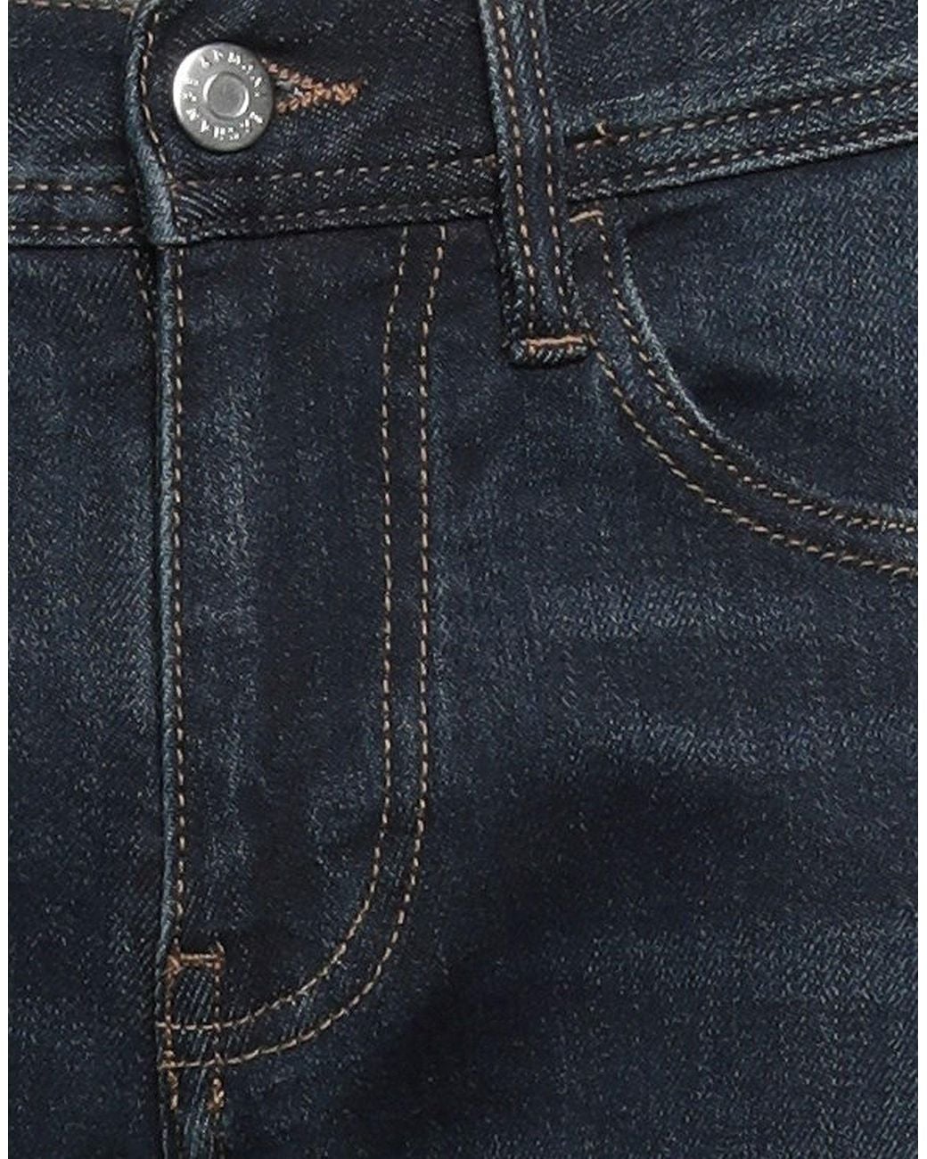 ARMANI EXCHANGE Blue Jeans Cotton, Elastane for men