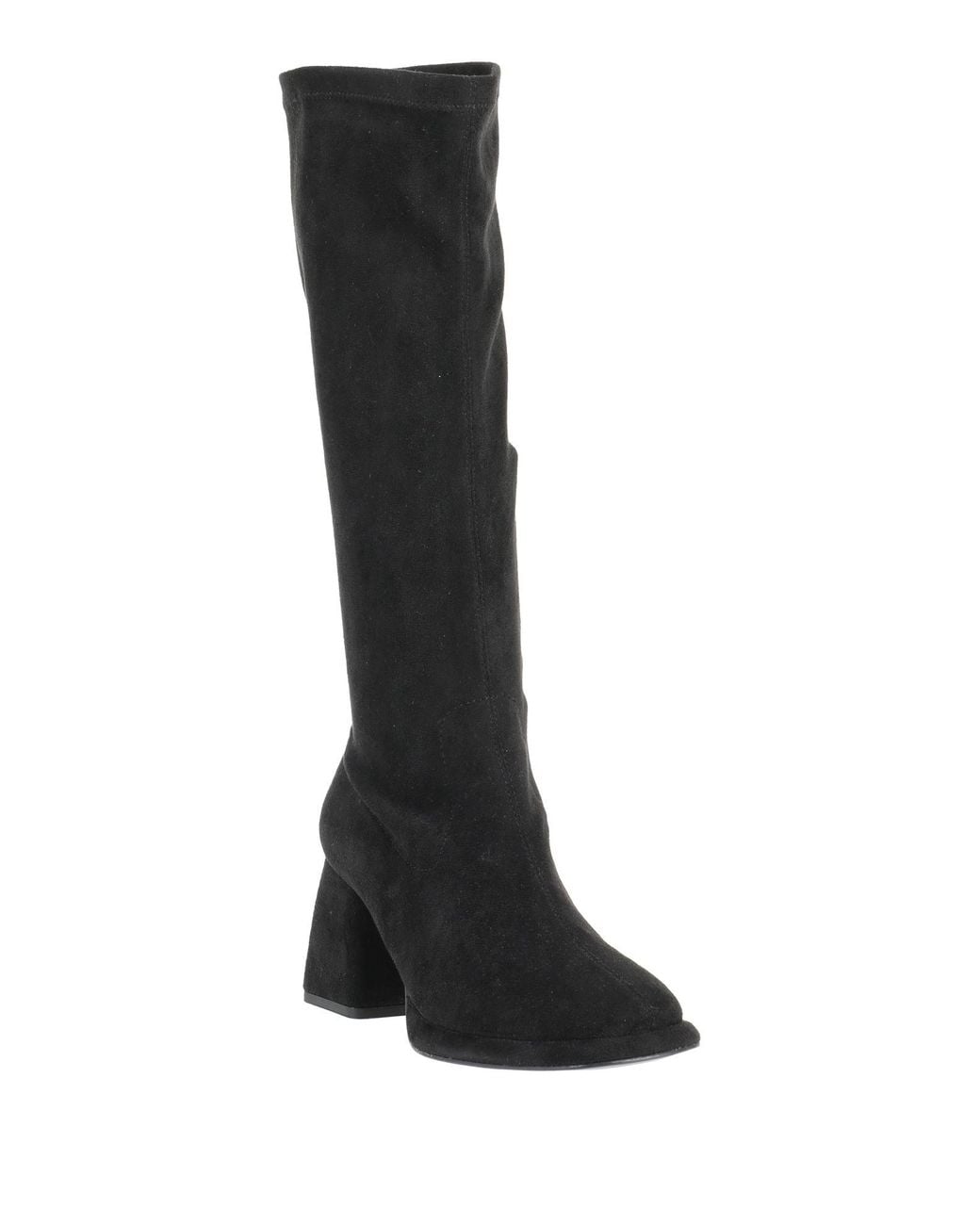 Emanuélle Vee Black Boot Textile Fibers