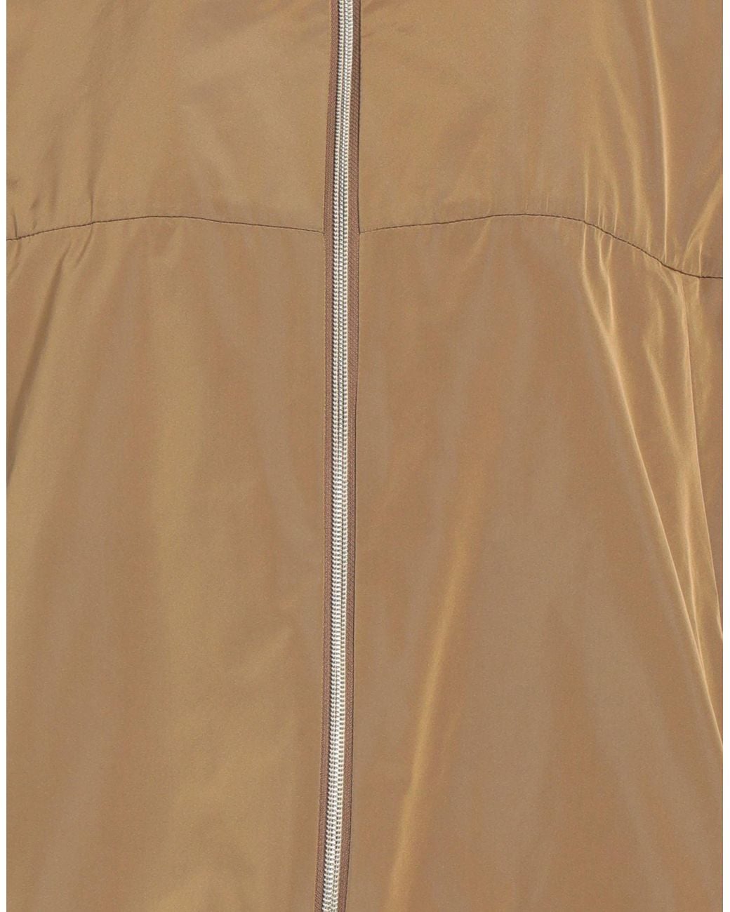 Herno Brown Camel Jacket Polyester