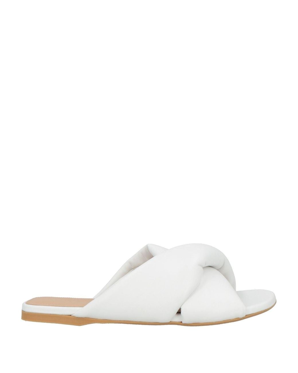 J.W. Anderson White Sandals Leather