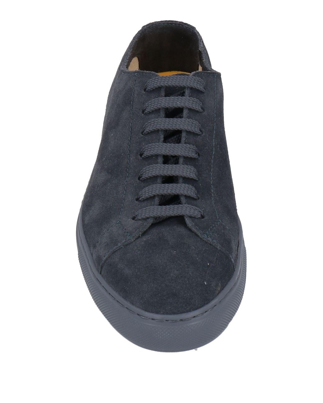 Doucal's Blue Sneakers Leather for men