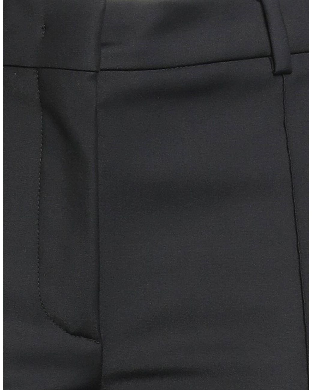 Sportmax Gray Pants Cotton, Polyamide, Elastane