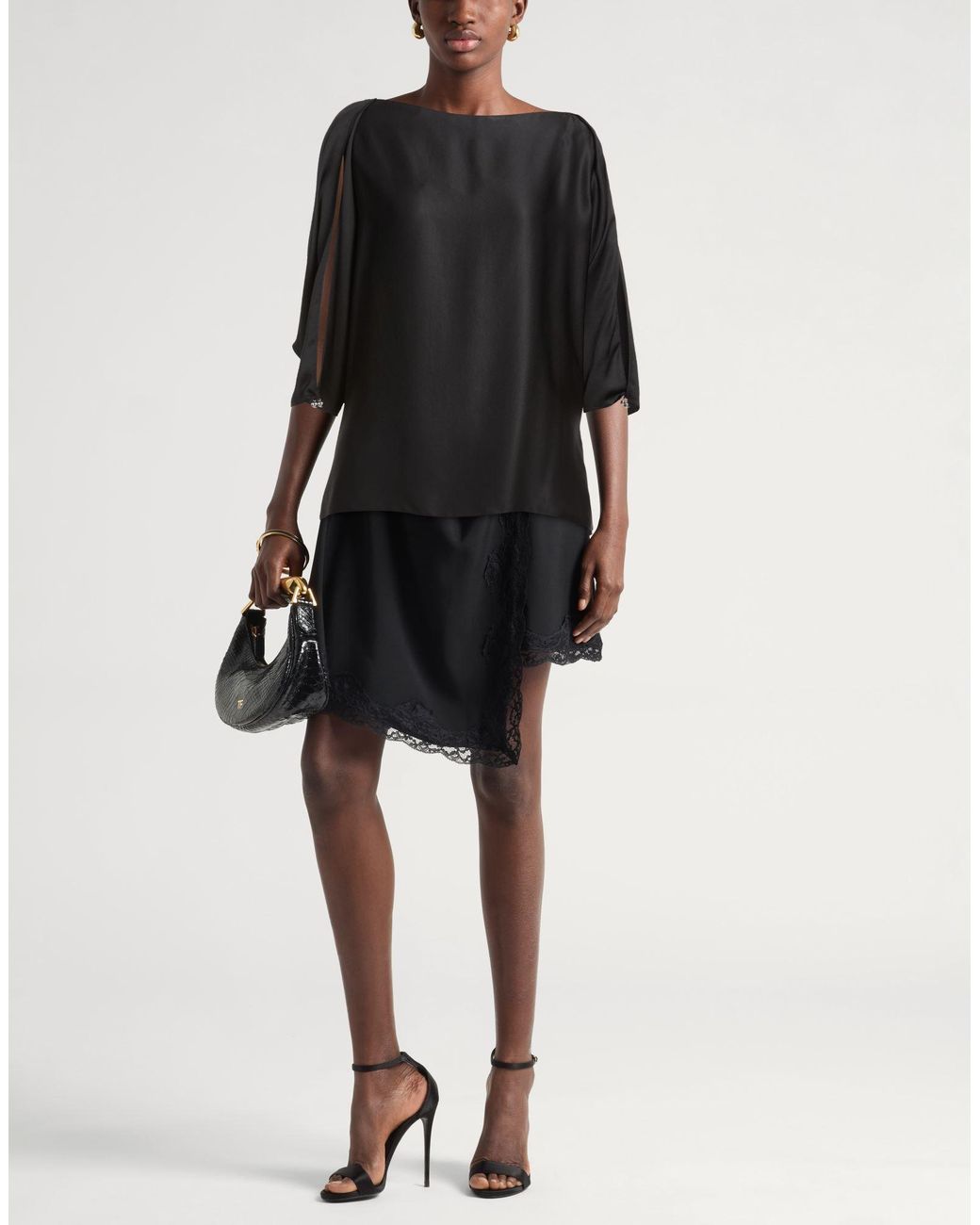Lanvin Black Edition Soir Top Silk