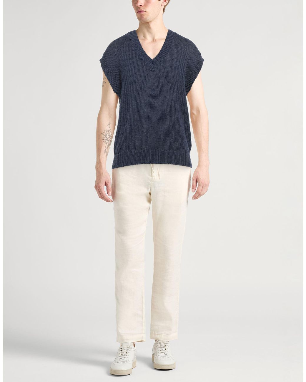 Pullover di Roberto Collina in Blue da Uomo