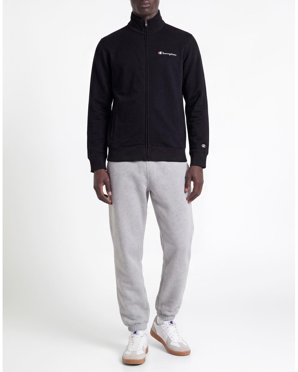 Champion Blue Sweatshirt Cotton, Polyester for men