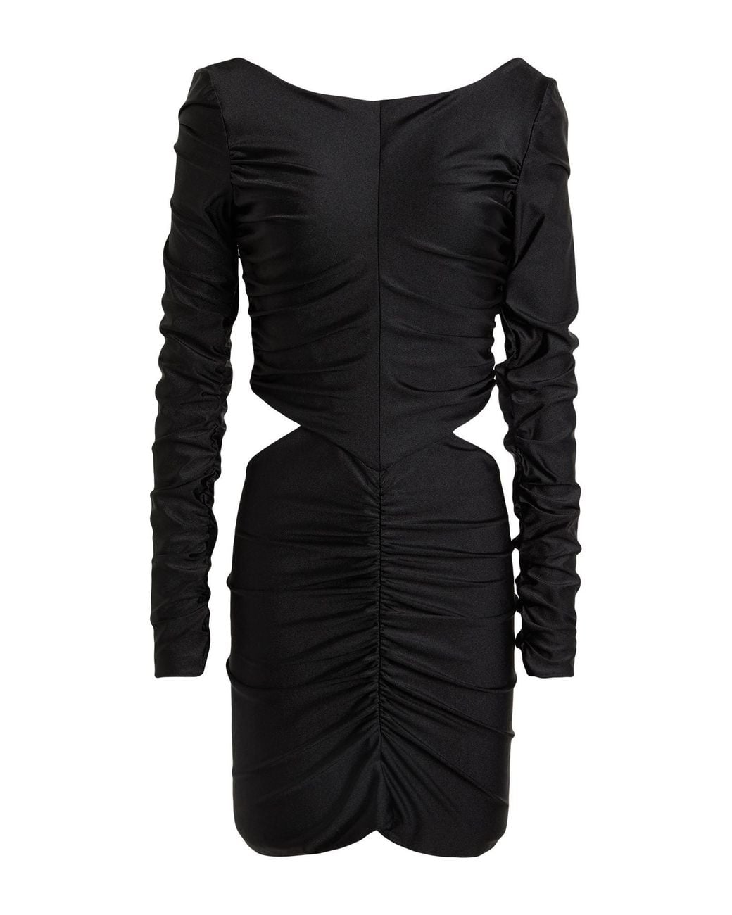 GIUSEPPE DI MORABITO Black Mini Dress Polyamide, Elastane