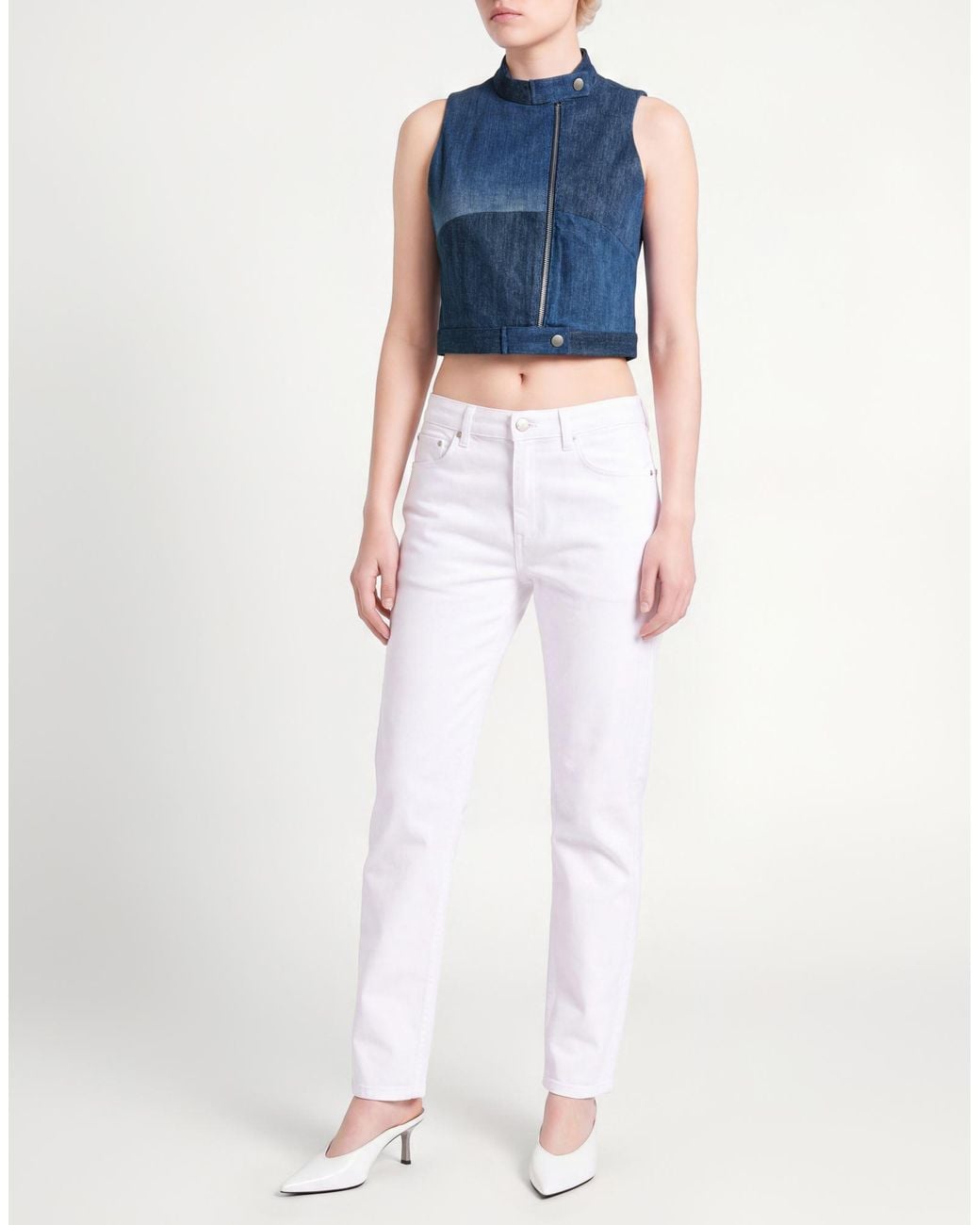 E.L.V. Denim Blue Top