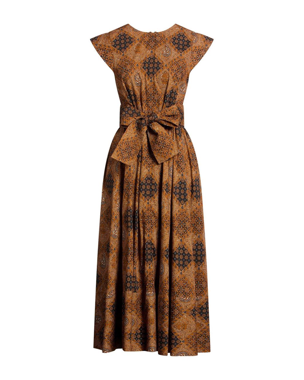 The Great Brown Midi Dress
