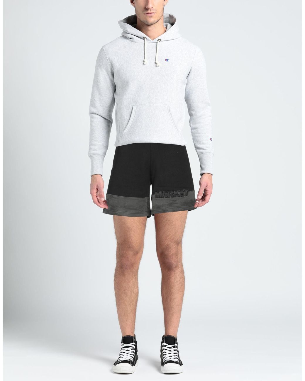 Market Black Shorts & Bermuda Shorts for men
