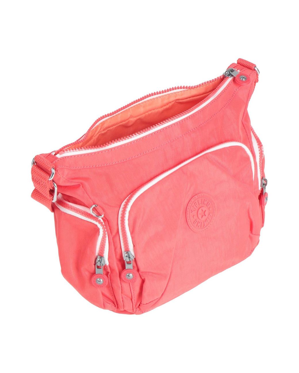 Kipling Pink Cross-Body Bag Polyamide