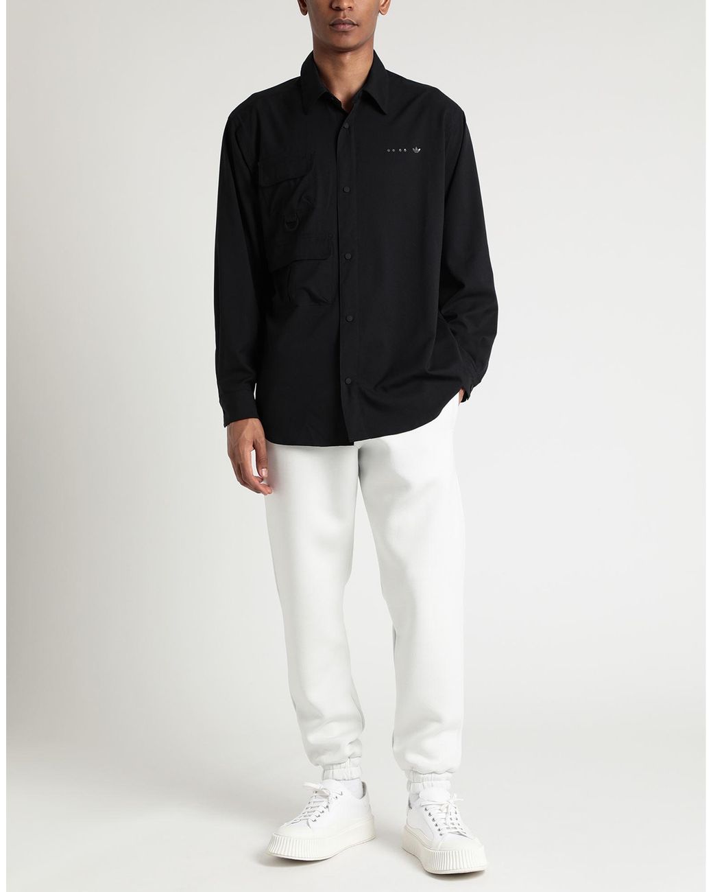 Lardini White Pants Viscose, Elastane for men