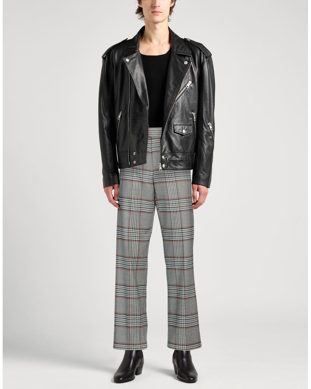 Vivienne Westwood Gray Pants Viscose, Virgin Wool, Elastane for men