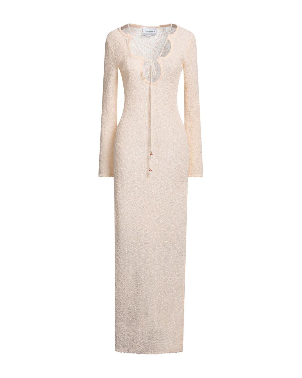 Casablanca White Maxi Dress