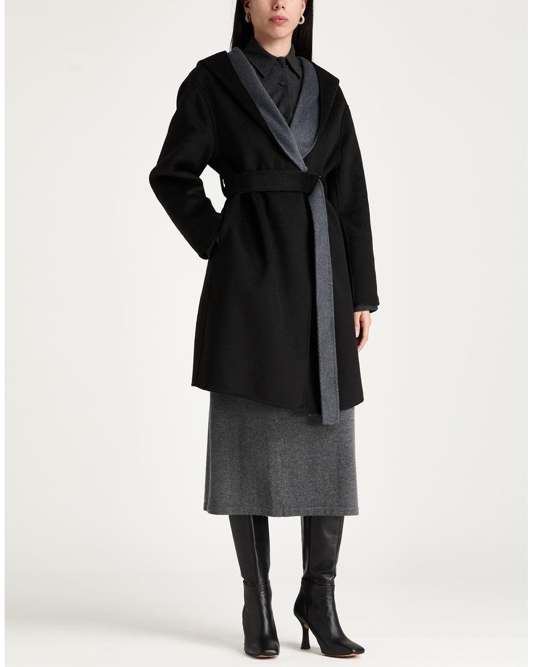 GRETHA Milano Black Coat