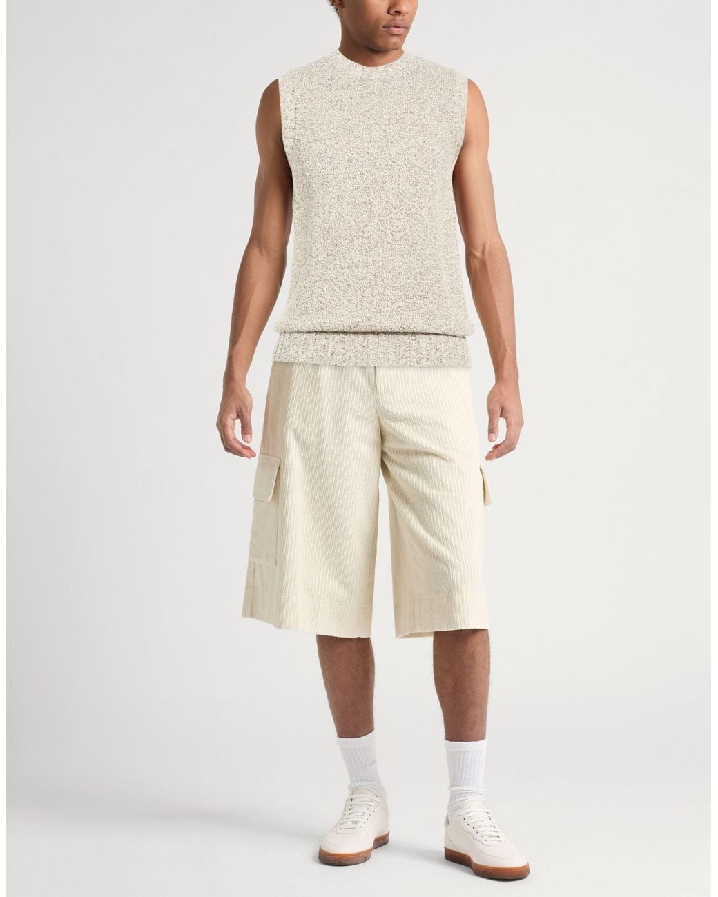 Eleventy White Jumper for men